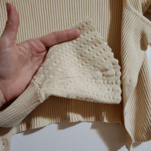 Beige / Cream Cardigan - Picture 3 of 6